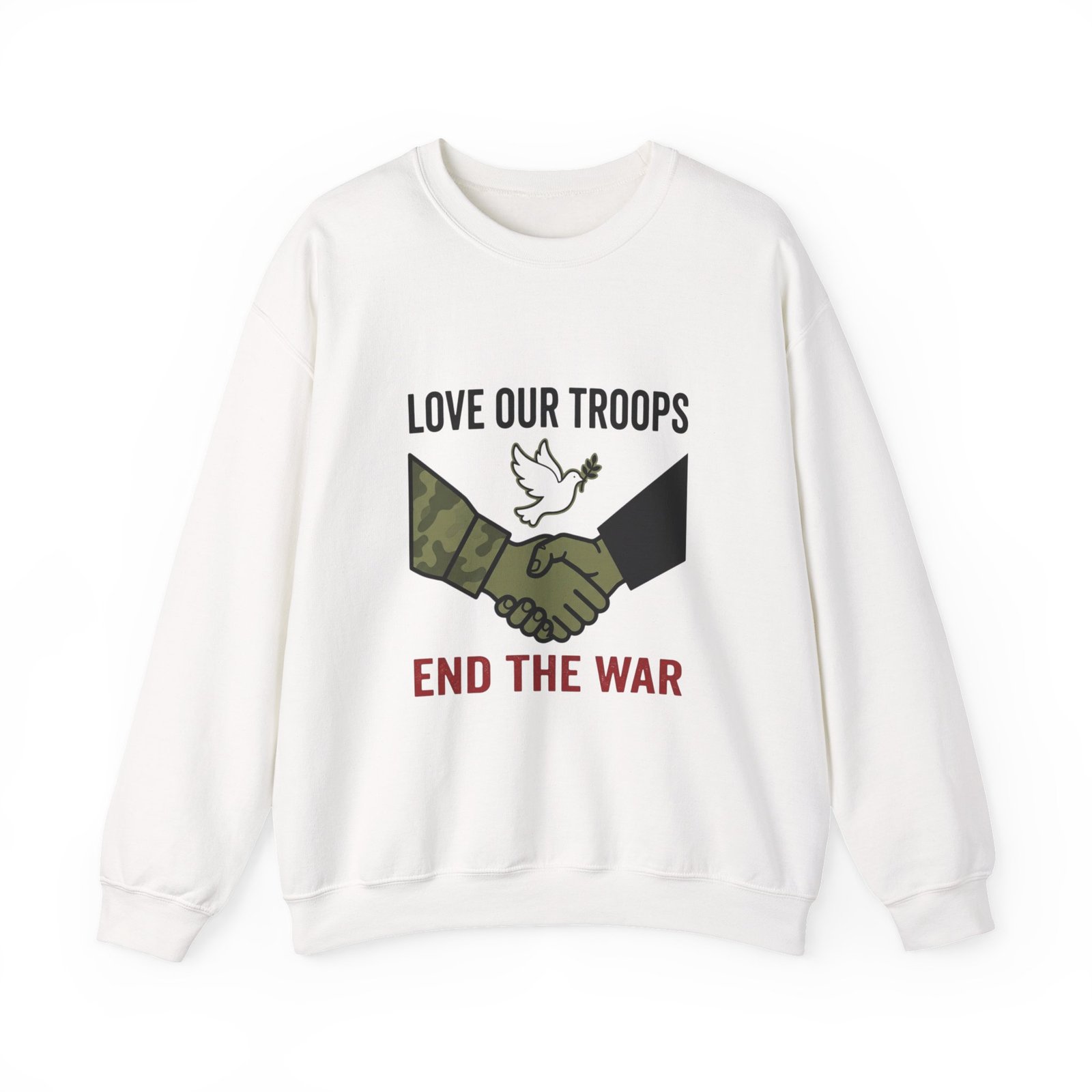 End the War sweatshirt | Peace, solidarity, bring them home