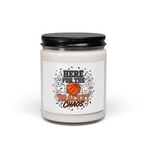 Bracket Chaos Candle | College Tournament, Gameday Hoops Soy Candle