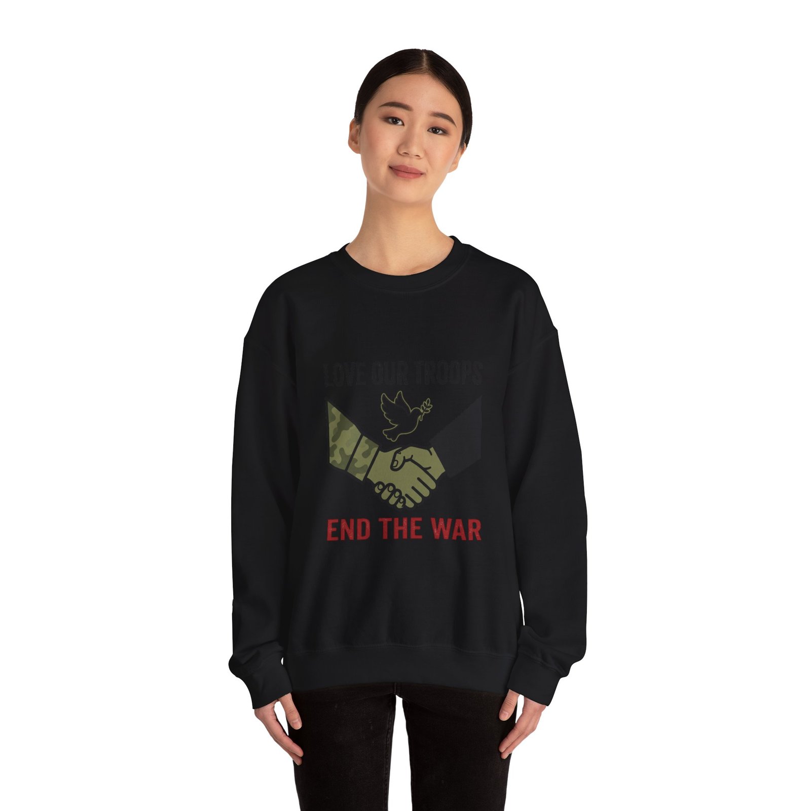 End the War sweatshirt | Peace, solidarity, bring them home - Image 8