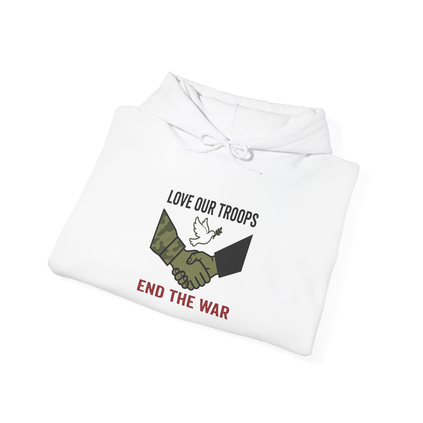 End the War hoodie | Anti-War, Peace, Bring Them Home, Solidarity - Image 4