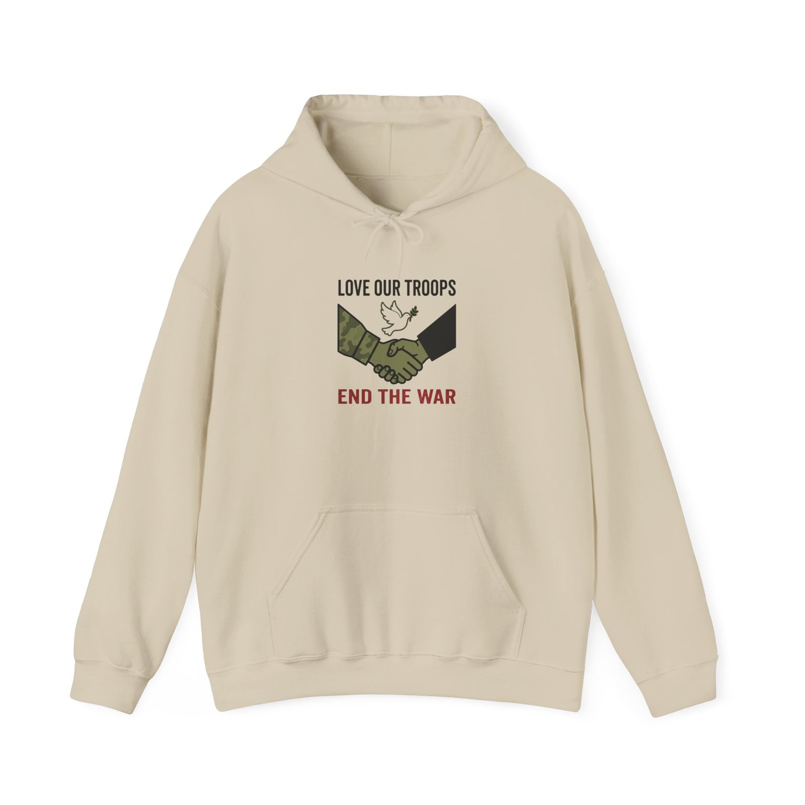 End the War hoodie | Anti-War, Peace, Bring Them Home, Solidarity - Image 9