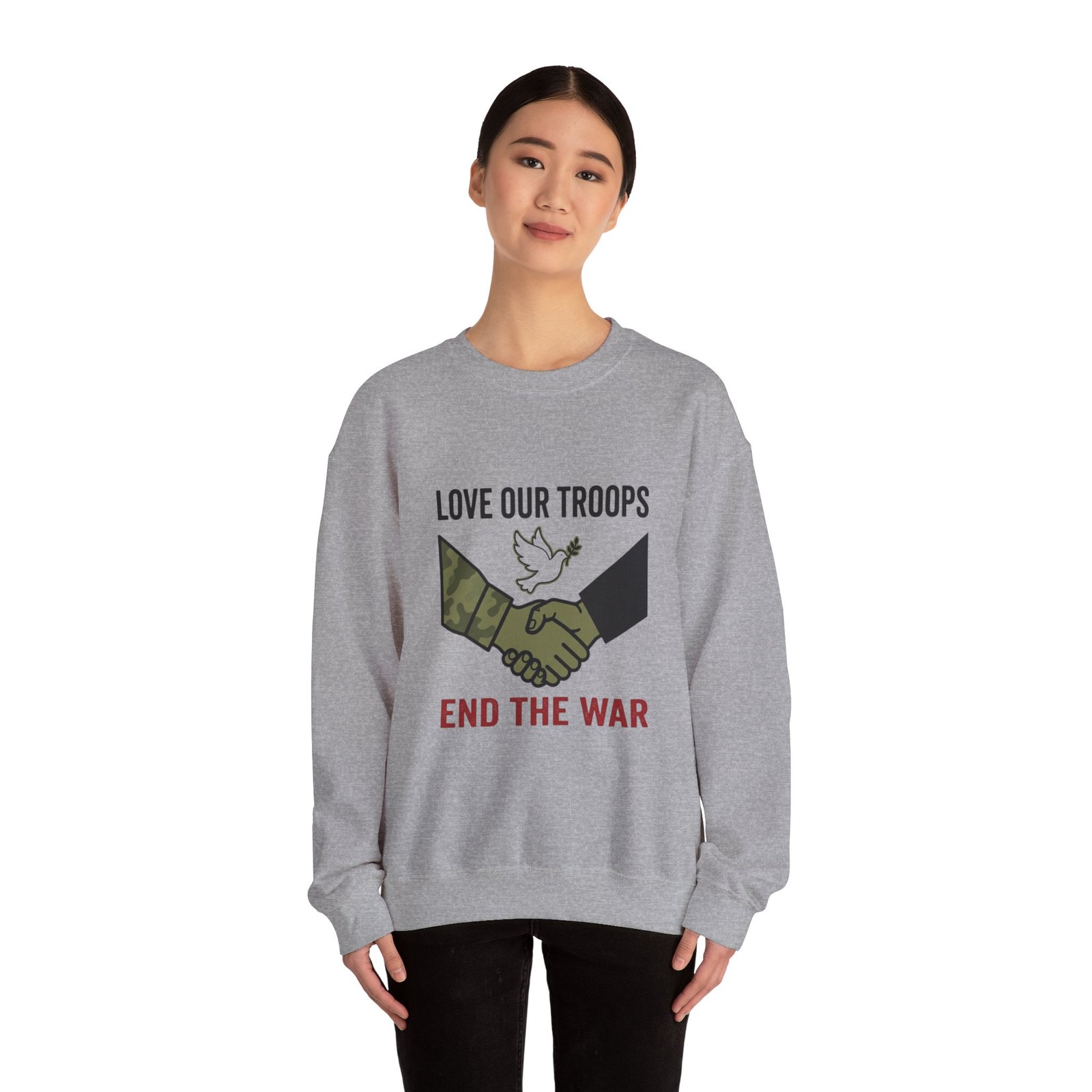 End the War sweatshirt | Peace, solidarity, bring them home - Image 16
