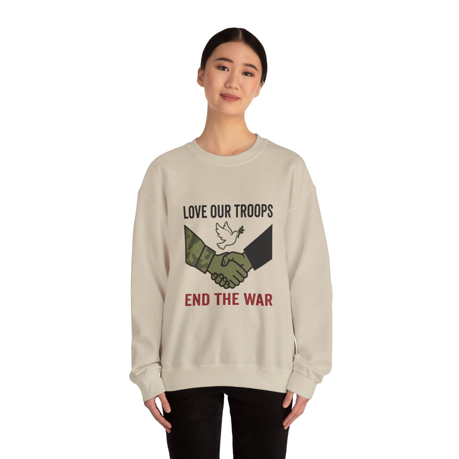 End the War sweatshirt | Peace, solidarity, bring them home - Image 12